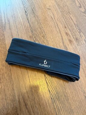 FlipBelt Black Running Waist Pack - size XXL
